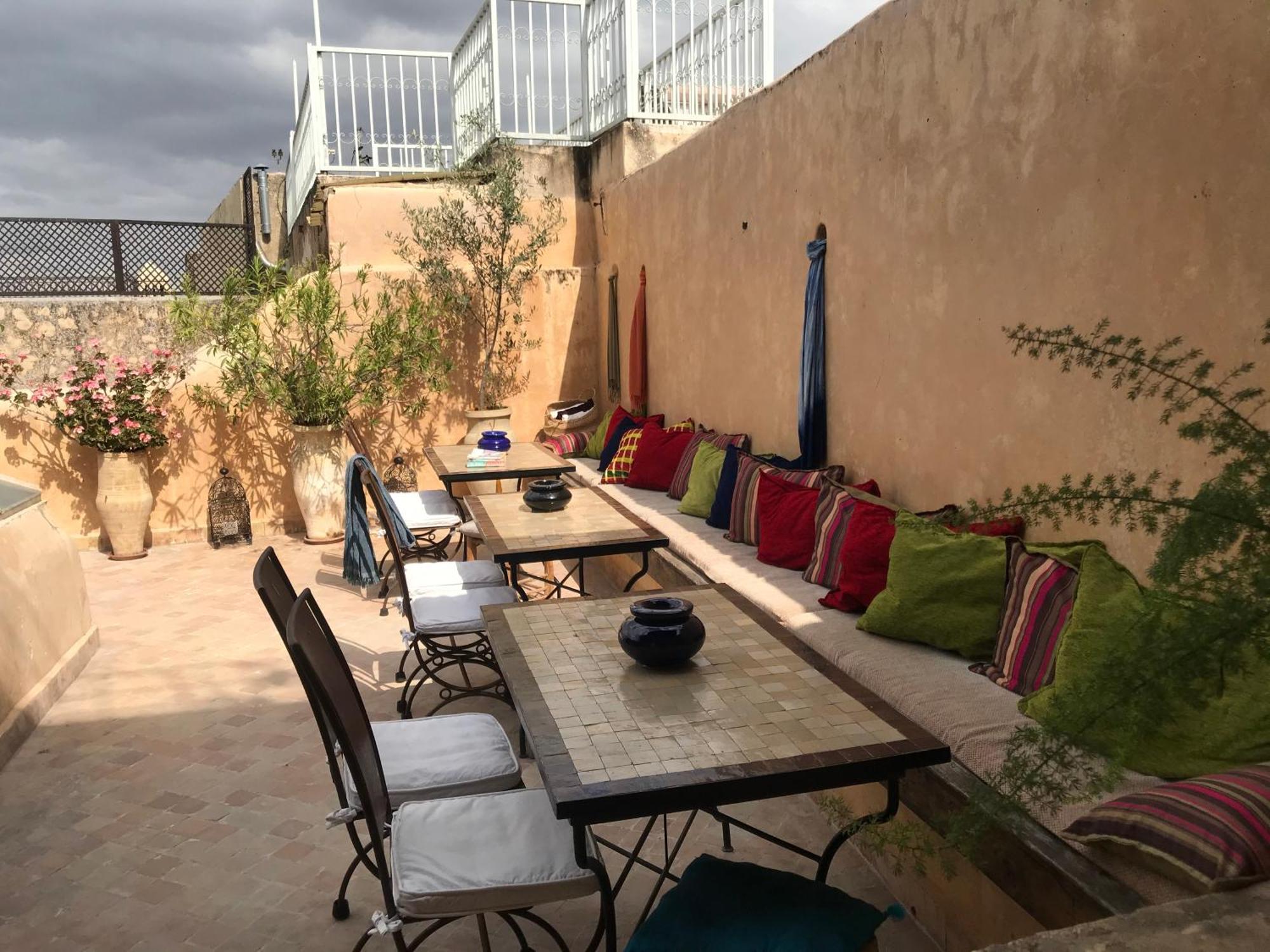 Riad Boujloud Fez Buitenkant foto